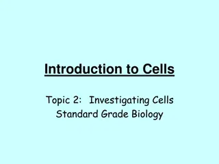 Introduction to Cells