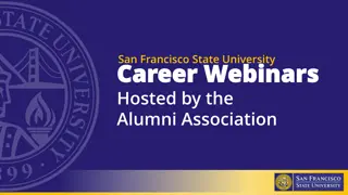 Career Webinars