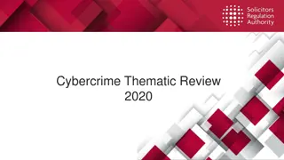 Cybercrime Thematic Review 2020 Analysis