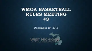 Basketball Rules Meeting and Tournament Recommendations