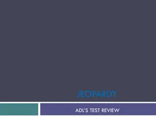 JEOPARDYADLS Test Review