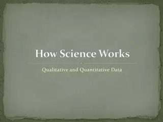 Qualitative and Quantitative Data Analysis