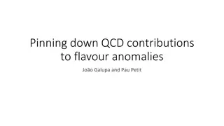 Pinning Down QCD Contributions to Flavour Anomalies