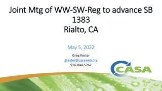 Advancing SB 1383 Objectives through Wastewater Sector Collaboration