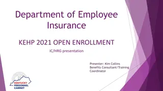 Employee Insurance KEHP 2021 Open Enrollment