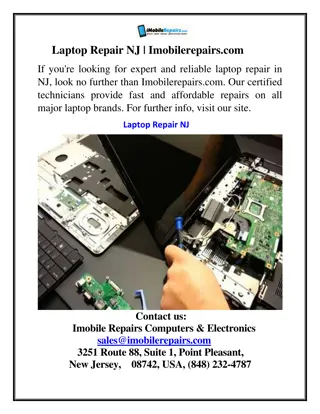Laptop Repair NJ  Imobilerepairs.com