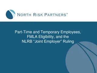 Part-Time and Temporary Employees: Understanding FMLA Eligibility