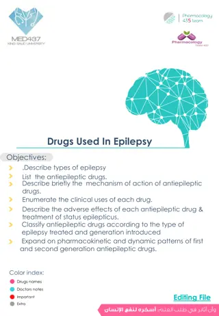 Drugs Used In Epilepsy