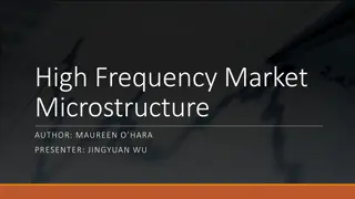 High-Frequency Market Microstructure
