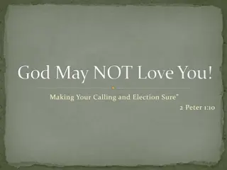 God May NOT Love You