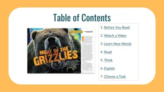 Table of Contents