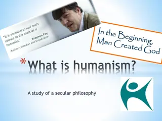 Key Concepts of Humanism and Philosophy