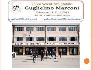 Liceo Scientifico Marconi Facilities & Curriculum