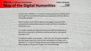 Map of the Digital Humanities
