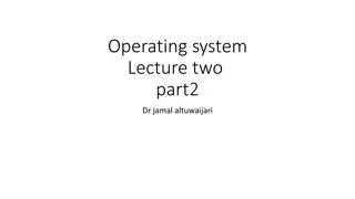 Operating System Services