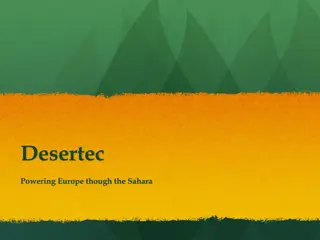 Desertec: Powering Europe Through the Sahara