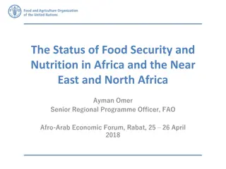 Status of Food Security and Nutrition in Africa and the Near East