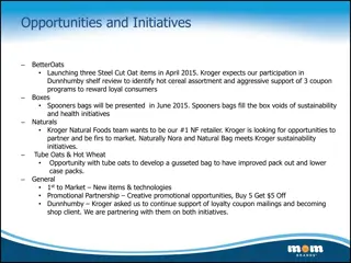 Launching Steel Cut Oat Items - Kroger Partnership