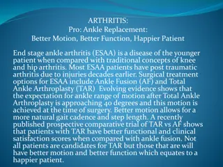 Surgical Innovations in Lower Extremity Orthopedics