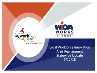 Local Workforce Innovation Area Realignment Update
