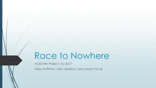 Race to Nowhere - Pressure on Students in American Schools