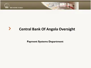 Oversight of Payment Systems in Angola