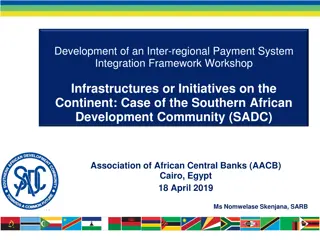 Inter-regional Payment System Integration in Southern Africa