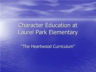 Character Education at Laurel Park Elementary