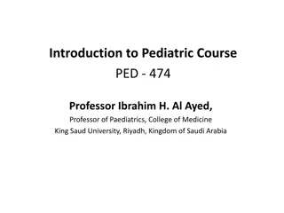Introduction to Pediatric Course