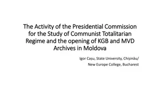 Presidential Commission for Study of Communist Regime in Moldova