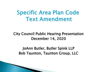 City Council Public Hearing Presentation