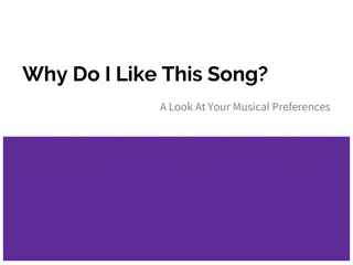 Factors Affecting Musical Preferences
