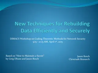 Secret Sharing Schemes and Equivalency in Network Security