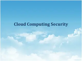 Cloud Computing Security: A New Class of Network-Based Computing