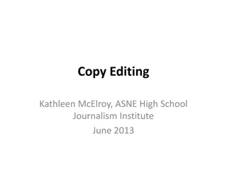 Mastering Copy Editing: Essential Tips for Efficient Editing Processes
