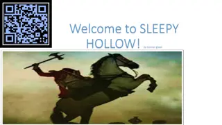 Welcome to Sleepy Hollow: The Legend of Ichabod Crane