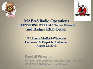 MABAS Radio Operations - Command & Dispatch Conference