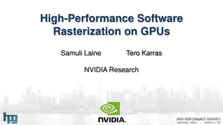 Cutting-Edge GPU Software Rasterization