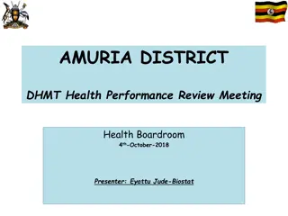 Health Performance Review Meeting in Amuria District
