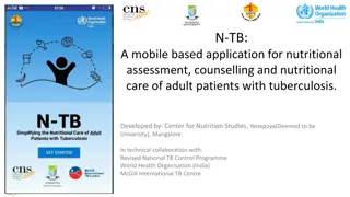 Mobile Application for Nutritional Care of Tuberculosis Patients