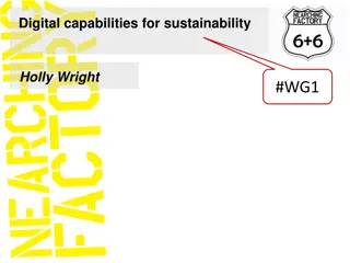 Digital Capabilities for Sustainability - Archaeology and Data Challenges