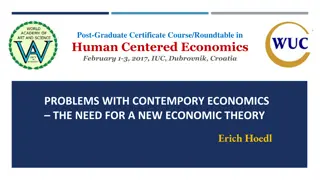 Problems with Contemporary Economics: The Need for a New Economic Theory