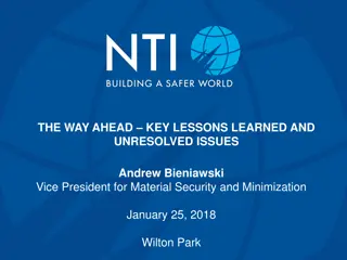 Insights on Nuclear Disarmament Verification