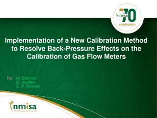 New Calibration Method for Gas Flow Meters