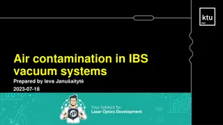 Air Contamination in IBS Vacuum Systems