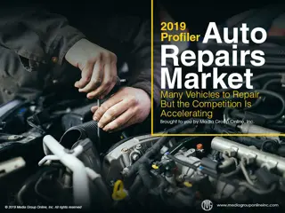 Personal Vehicle Trends & Repair Shop Opportunities