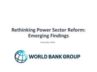 Evolution of Power Sector Organization: A Historical Perspective