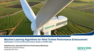 Machine Learning Algorithms for Wind Turbine Performance Enhancement
