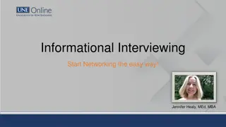 Informational Interviewing