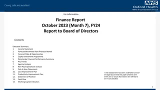 Finance Report